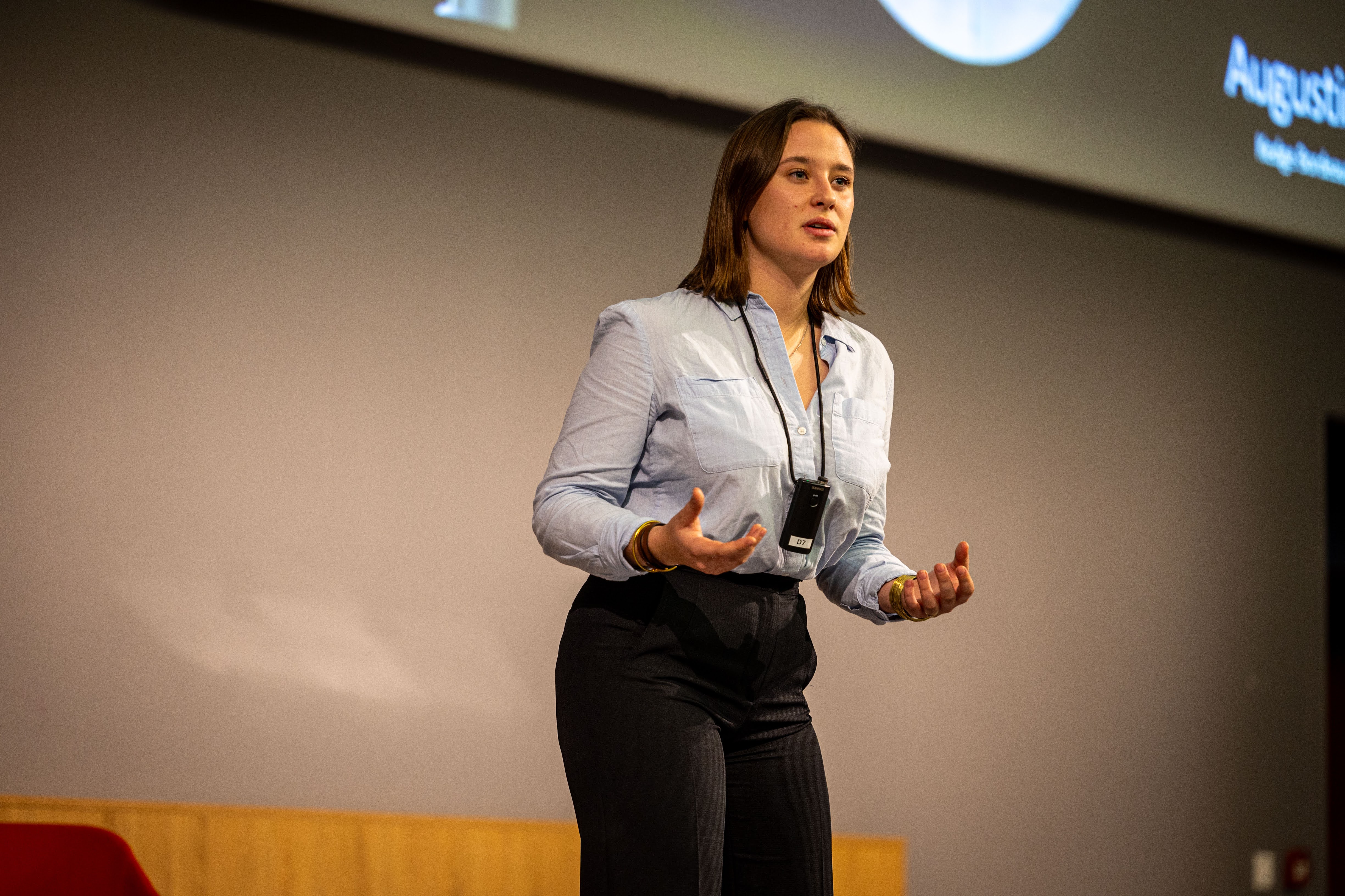Candidat sur sc&egrave;ne
